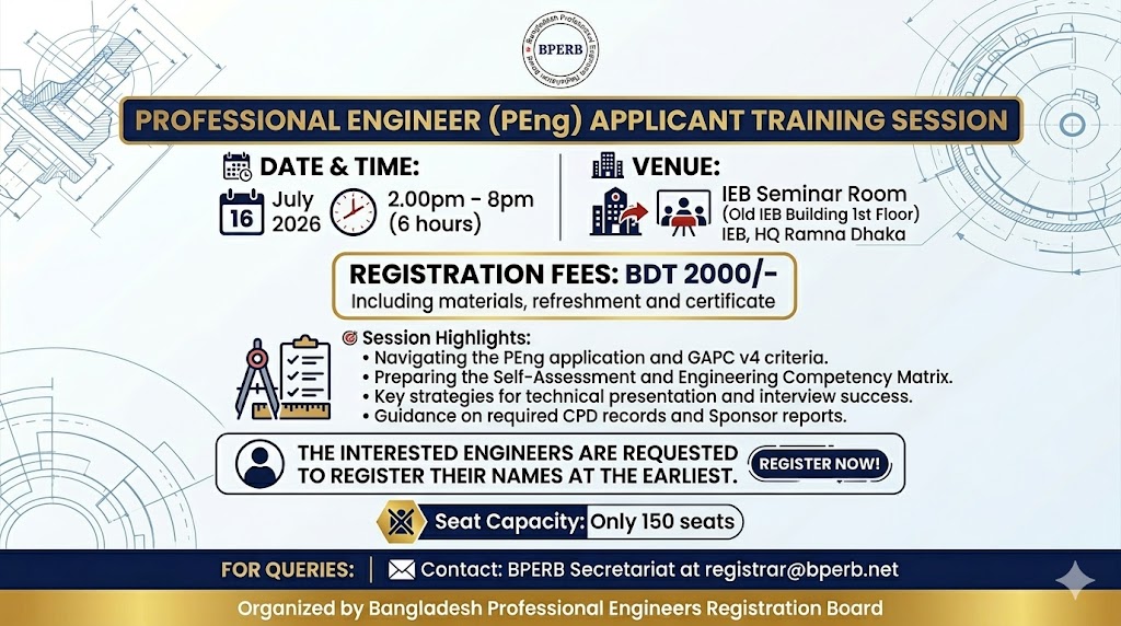 Professional Engineer (PEng) Applicant Training Session